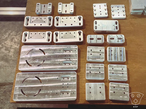 Gaggle of Various Machined Parts