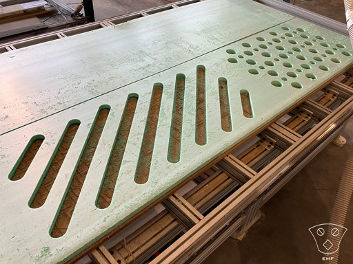 CNC Milling Patterns in MDF