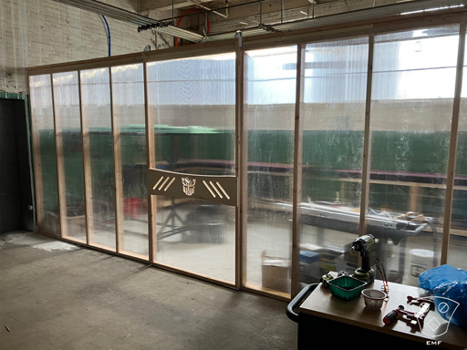 Twin Wall Polycarbonate Paint Spray Booth