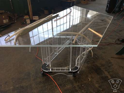 Making a Clear Acrylic Pool Table